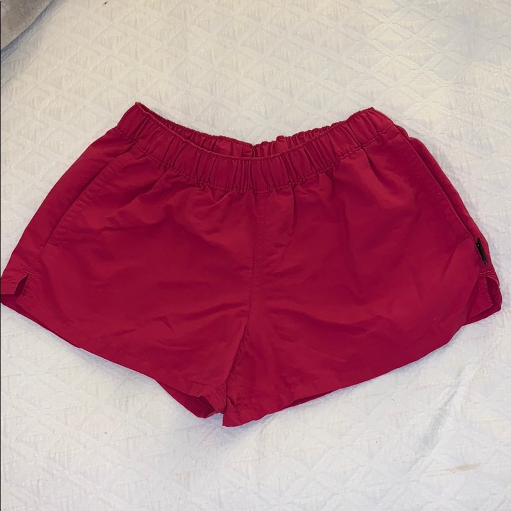 hot pink Patagonia shorts!!
